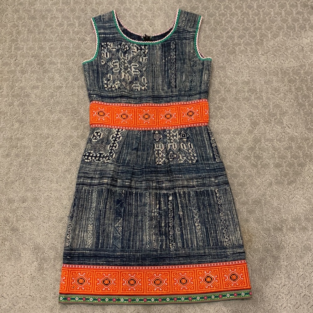 Unique and bright summer dress